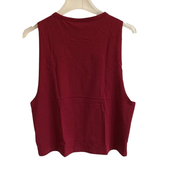 Gymshark Women's Burgundy Red MuscleTank   Medium - Picture 2 of 7